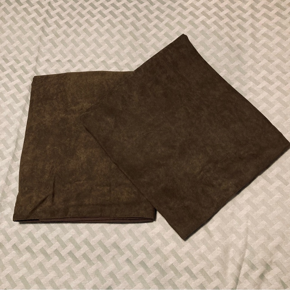 Olive Green Pillow Shams Set of 2